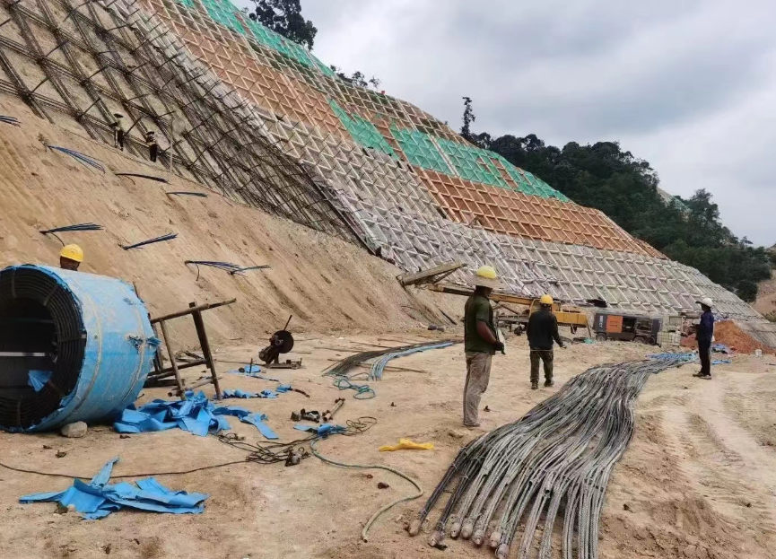 秦皇岛北戴河区锚索施工工程